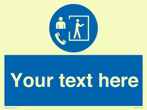 Custom Mandatory: Entry only with supervisor outside